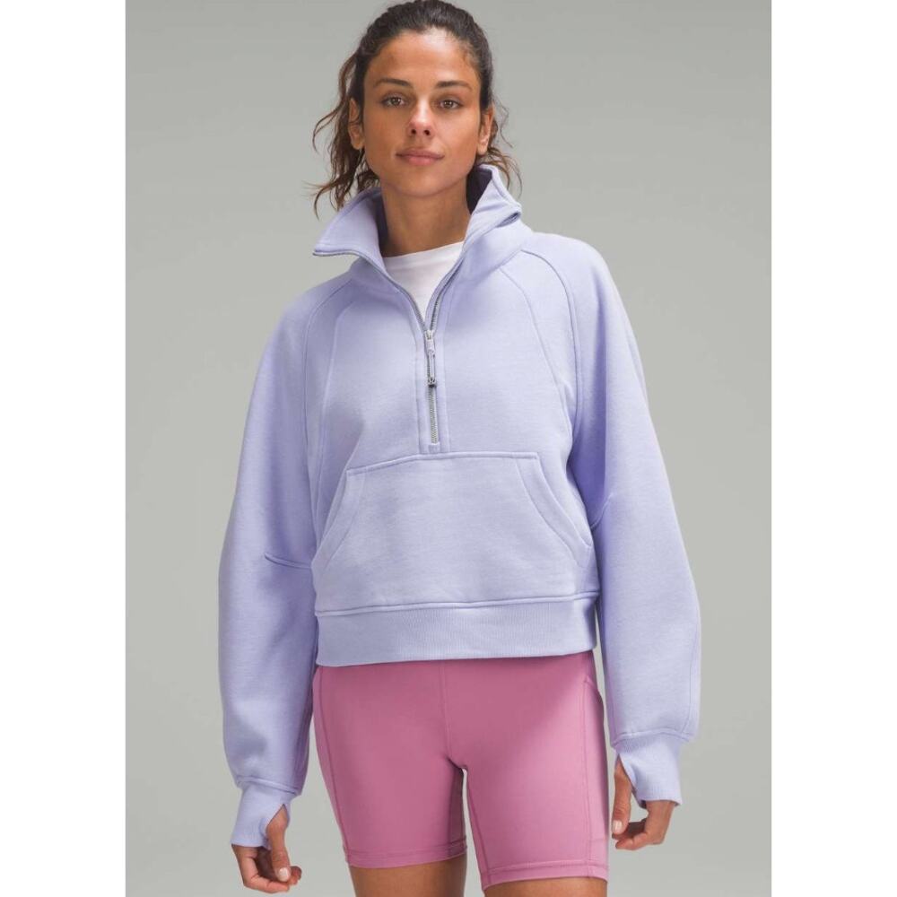 Lululemon Scuba Oversized Funnel Neck Half Zip, XS/S